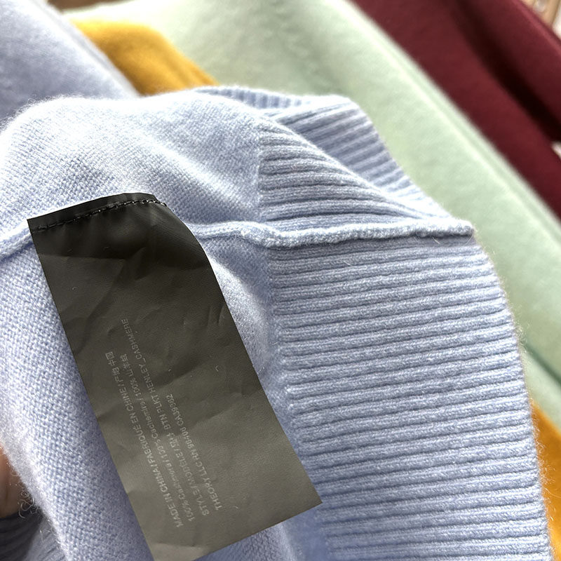 100山羊绒女式秋冬软糯亲肤贴身保暖打底毛衣纯色简约风百搭套头,淘宝优惠券,粉丝福利购,淘宝优惠卷