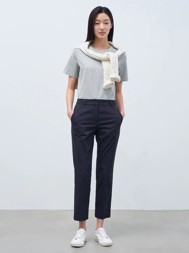 BEANPOLE滨波  女士时尚休闲ESS系列日常通勤简约户外圆领短袖T恤,淘宝优惠券,粉丝福利购,淘宝优惠卷