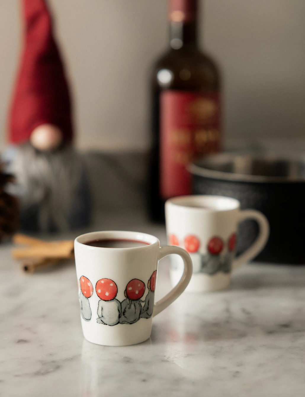 瑞典Design House新骨瓷马克杯咖啡杯牛奶手握水杯碗盘子杯子餐具 - 图2