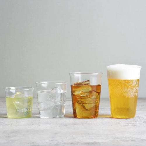 日本Kinto Cast玻璃杯子咖啡杯冷萃冰拿铁牛奶杯啤酒杯透明水茶杯 - 图3