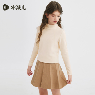 【水孩儿】德绒半高领亲子打底衫