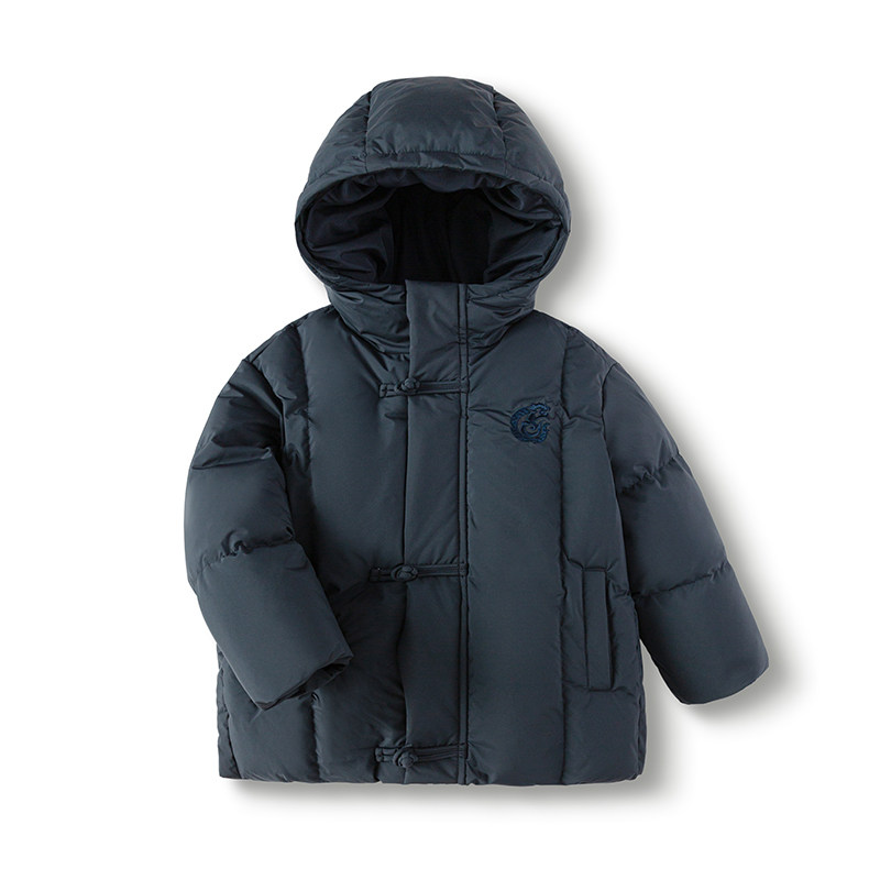 巴拉巴拉女童羽绒服宝宝国风外套儿童连帽短款上衣冬新款童装潮流,淘宝优惠券,粉丝福利购,淘宝优惠卷