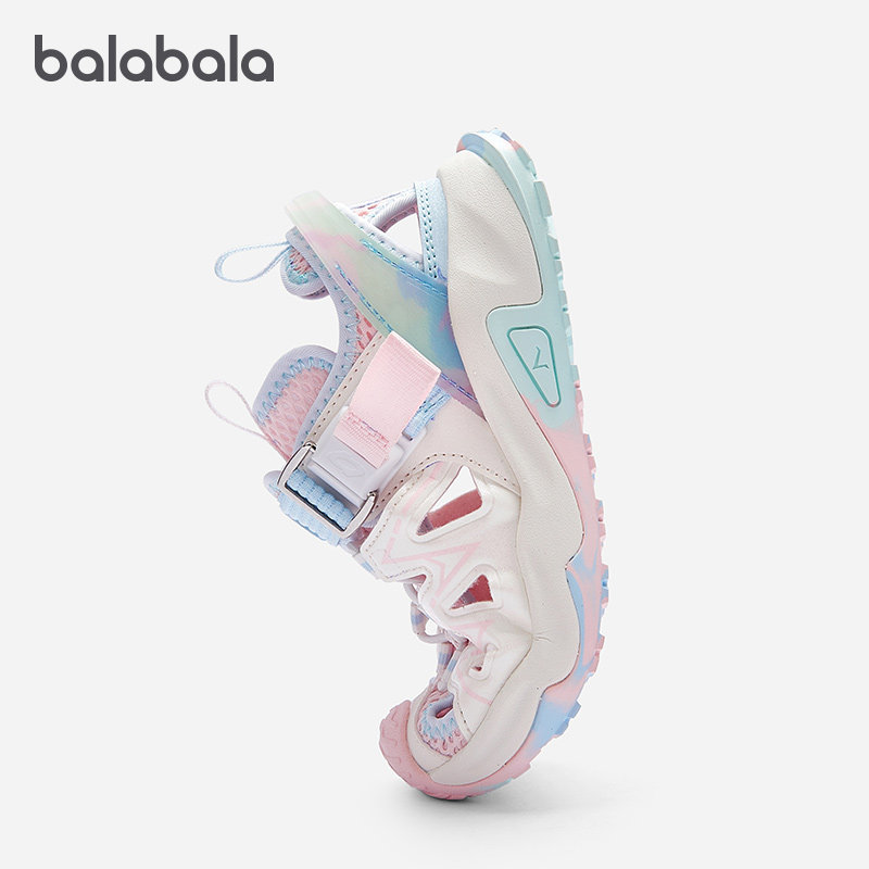 商场同款巴拉巴拉女童运动凉鞋宝宝透气鞋子儿童网鞋2025夏季童鞋,淘宝优惠券,粉丝福利购,淘宝优惠卷
