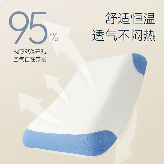 ໝອນ Lynpon Lin Peng Yun ຄວາມຊົງຈຳໂຟມໝອນ cervical vertebra ນອນດ່ຽວ ໝອນຄືນຊ້າ ຫຼັກເຮືອນ breathable