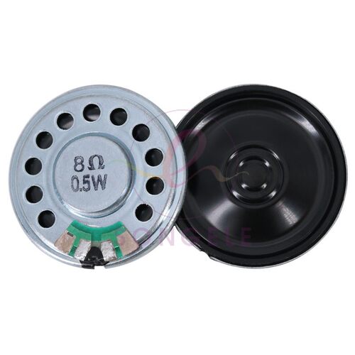 20/23/27/28/29/30/32/36/40/45/50/57mm8欧32r 0.5 1 2W铁壳喇叭 - 图1