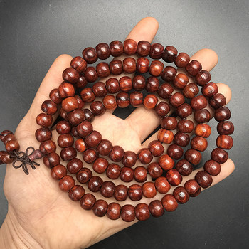 Defect bead treatment sale black sandalwood red rosewood sandalwood bracelet gold silk sandalwood nanmu Buddhist beads bracelet ເຄື່ອງປະດັບລາຄາຖືກ