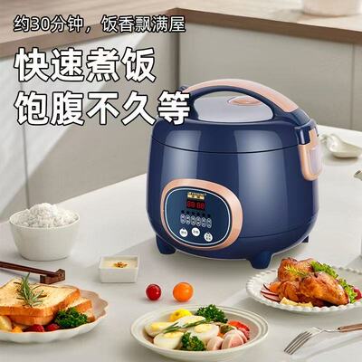 半球电饭煲家用预约小型1.6迷你多功能智能定时蒸煮宿舍电饭锅美