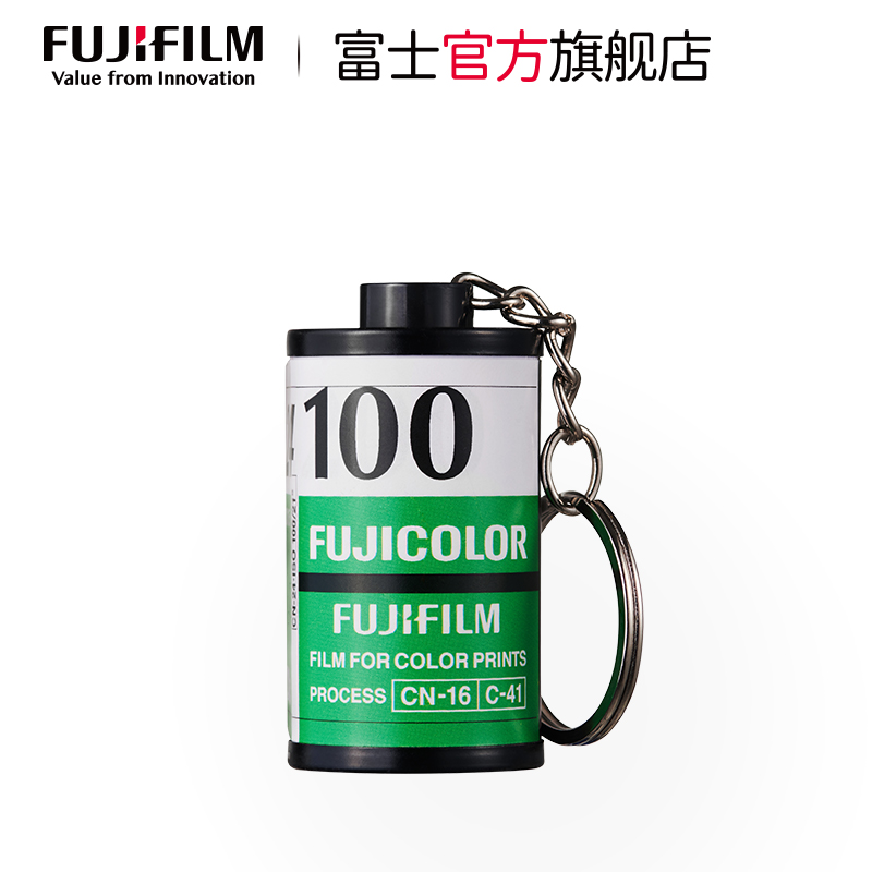 Fujifilm/富士instax一次成像正品原装instax mini Evo一次成像相机配件evo相机经典胶卷钥匙圈