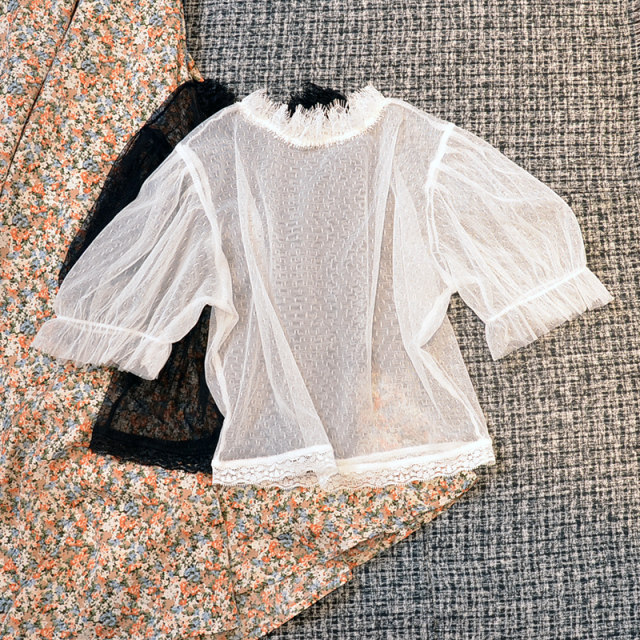 Versatile inner shirt original lace lolita inner shirt