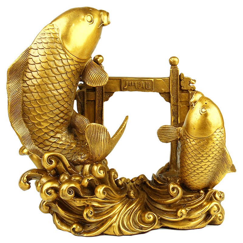 品揃え豊富で 銅製「双鯉龍門」 鯉のぼり