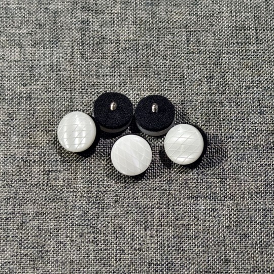 Accesorios de botones de acordeón bayan con fábrica de fieltro.