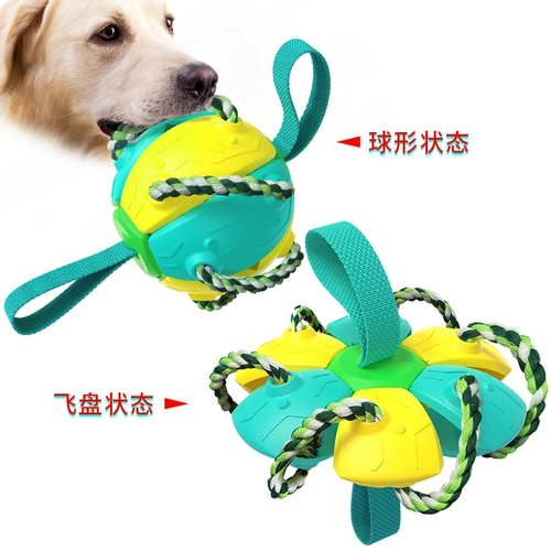 Игрушка, дорожное интерактивное фрисби для тренировок, футбольный трансформер, домашний питомец