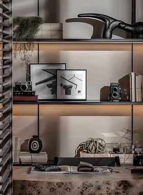 样板间客厅茶几玻璃花瓶摆件轻奢软装组合现代简约售楼处家居装饰