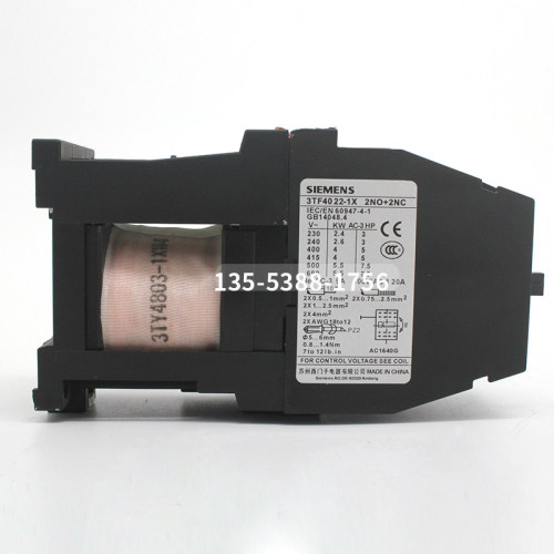 原装西门子直流接触器3TF40 22-1X 3TF4022-1X 3TF4022DC24V110V - 图2
