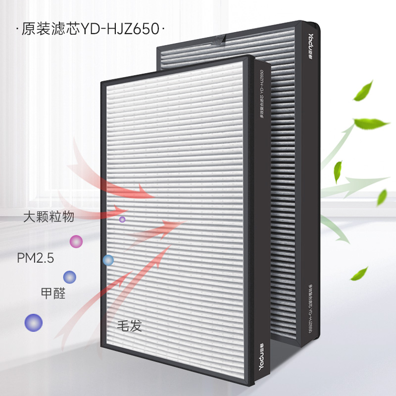 亚都净化器滤网滤芯YD-HJZ650双面侠6系净化器滤芯P6PLUS/P6适用 - 图1