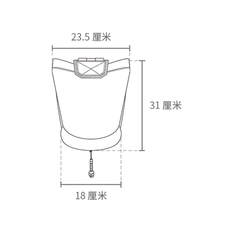 【PSIGEAR官方店】杂物回收袋二代 PS06023 灰标 - 图1