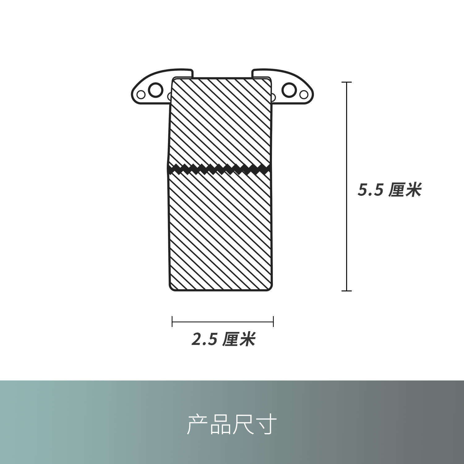 【PSIGEAR官方店】快挂D扣Molle固定带 PS06051 - 图1