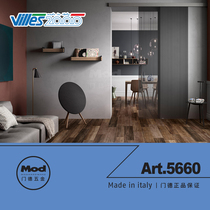 Spot Italy Original clothing Import Villes bidirectional damping wooden door moving door 5660 pocket door 80KG140KG