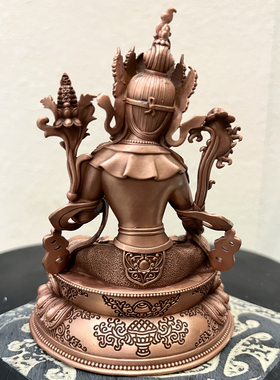 纯铜保平安藏传白度母