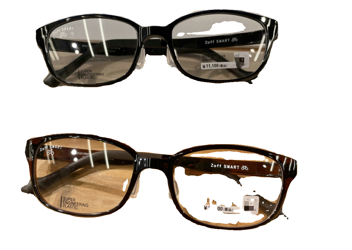 日本代购ZOFF SMART Regular方框超轻ZS221004近视眼镜送镜片-图2