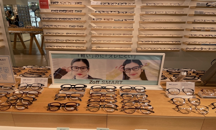日本代购 ZOFF眼镜近视眼镜SMART指定款可换购高折射率镜片-图1