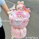 Birthday gift bouquet for girlfriend, cute creative doll, plush cat doll bouquet, Christmas gift for best friend