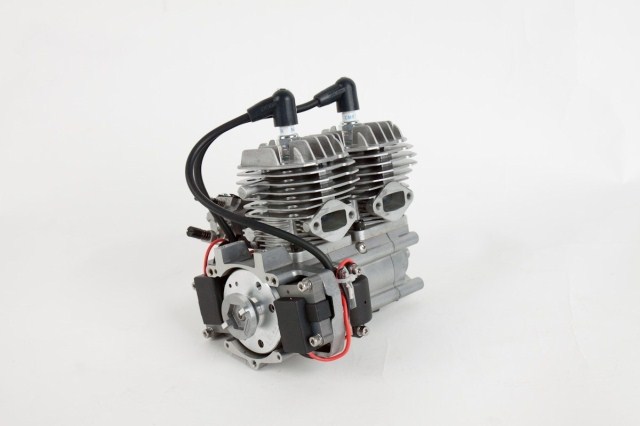 RCMK原装遥控油动模型车 BAJA用　57CC双缸汽油发动机CR600B-图0