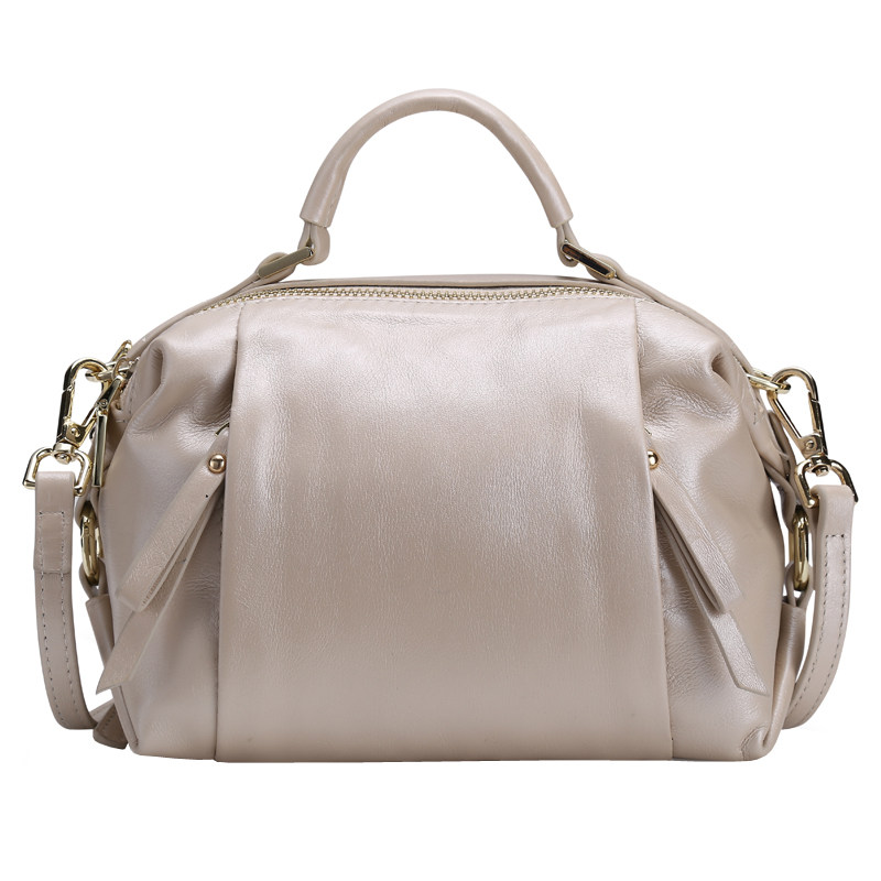 欧美春夏新款简约百搭波士顿枕头包 初薇原创 名品淘淘的小屋十年品质店女士包袋