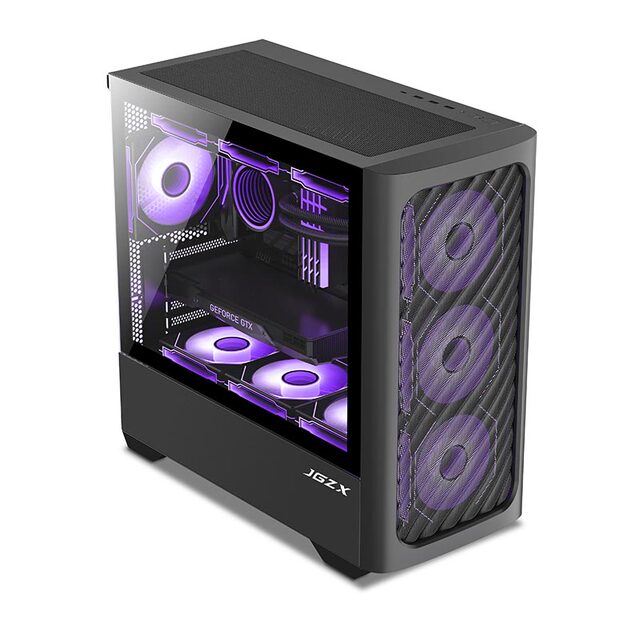 King Kong Star Starship 360 supports 360 water-cooled MATX motherboard mesh cooling game chassis diy black