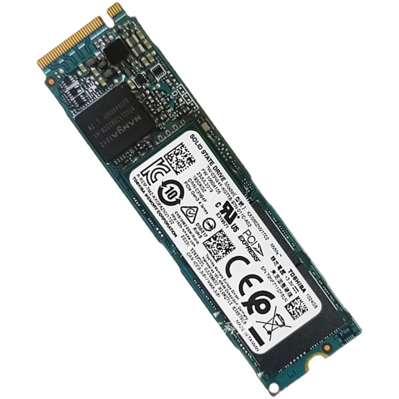 东芝XG6 256G 512G 1T M2 NVME 2280笔记本固态硬盘PM981A 1T SSD-图3