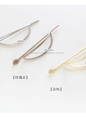 金属插梳夹盘工具韩版头发饰