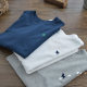Children's pure cotton versatile round neck pullover long-sleeved T-shirt