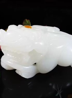 招财貅手把件鸿运当头原石把件