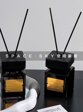 样板间卧室晶石香薰饰品卫生间精油无火香薰香氛售楼处卫生间摆件