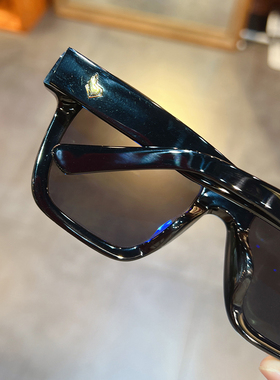 复古大方框防紫外线太阳镜