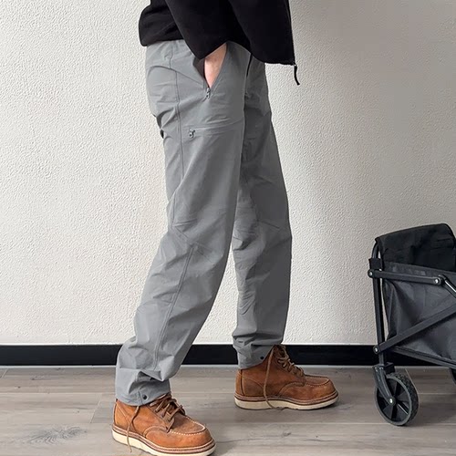 GAMA PANT平替茑家软壳裤子Teflon三防弹力运动户外透气防水长裤 - 图0