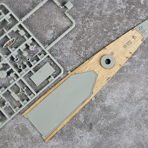 TRUMPETER小号手05326木甲板含锚链拼装模型制作升级改件1/350 - 图0