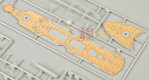 TRUMPETER小号手05337/05338木甲板含锚链拼装模型升级改件1/350 - 图0