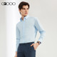 G2000 men's spring new long-sleeved shirt formal wear for work shirt for men.