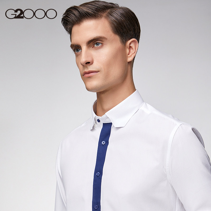 g2000经典款青年男秋冬新款衬衣 G2000衬衫