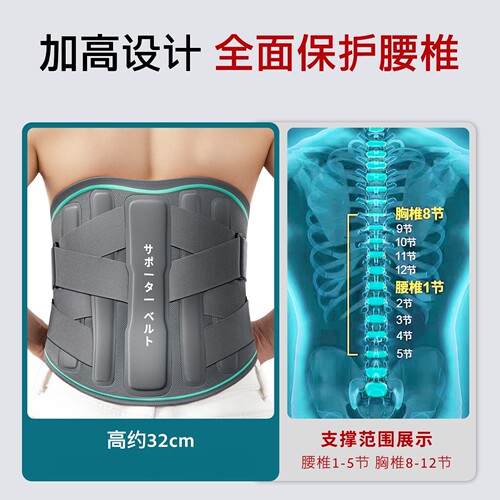 zeamo护腰带腰椎腰间盘腰肌护腰男女士专用运动支撑腰托 - 图1