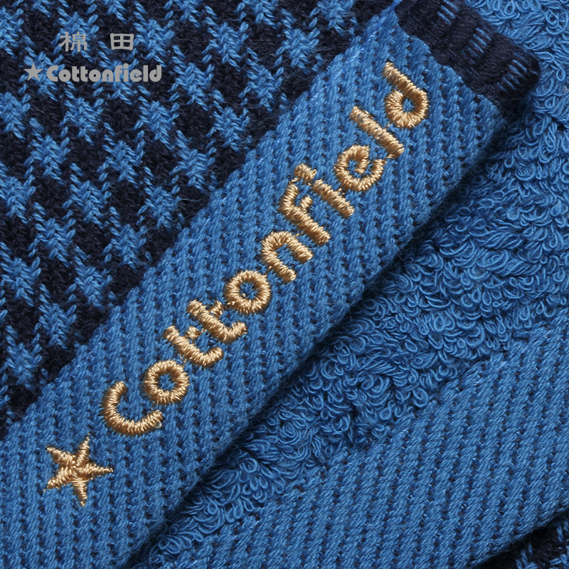 棉田毛巾纯棉家用吸水柔软耐用面巾方巾浴巾加厚男士洗脸巾新疆棉 - 图2