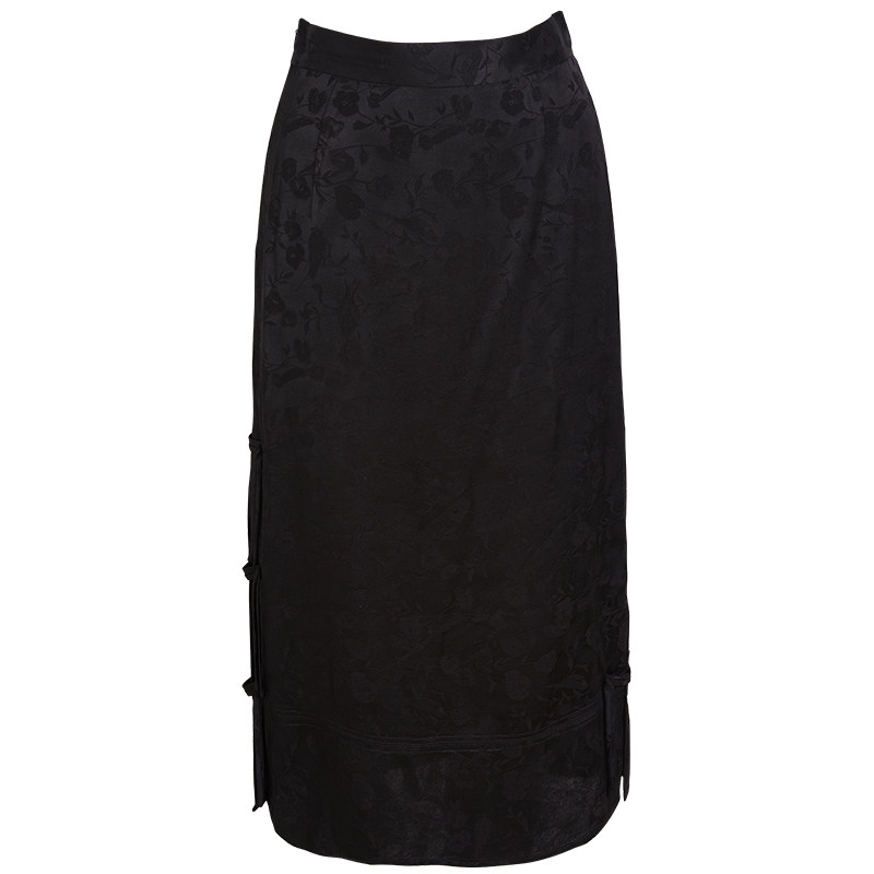 qs秸熙2022春新款复古新中式半身裙 秸熙服饰半身裙