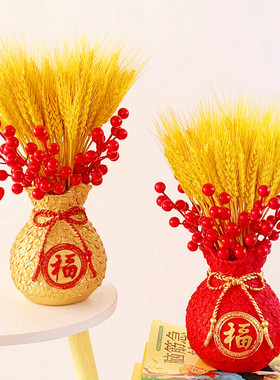 客厅干花束天然干花束装饰品