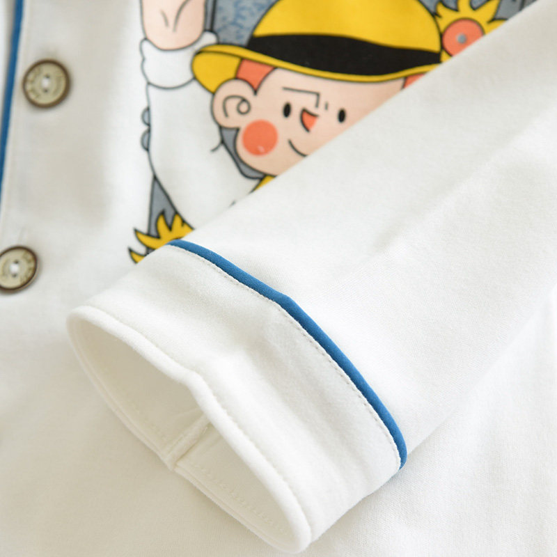 儿童春秋纯棉长袖睡衣套a类男童卡通翻领全棉男孩棉毛宝宝家居服,淘宝优惠券,粉丝福利购,淘宝优惠卷