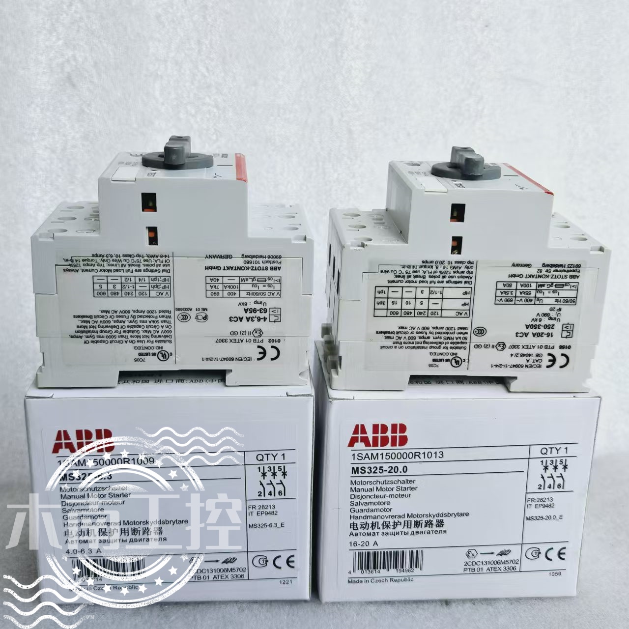 原装ABB 电动机马达断路器 MS325-1  MS325-1 0.63-1A 现货 - 图3