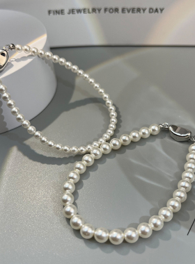 施家珍珠轻奢小众设计手链