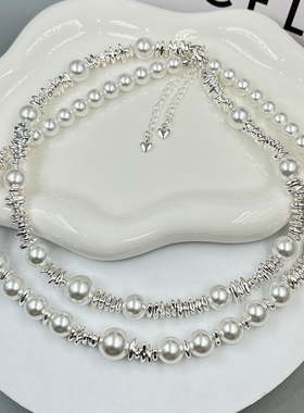 珍珠项链女轻奢小众设计高级感