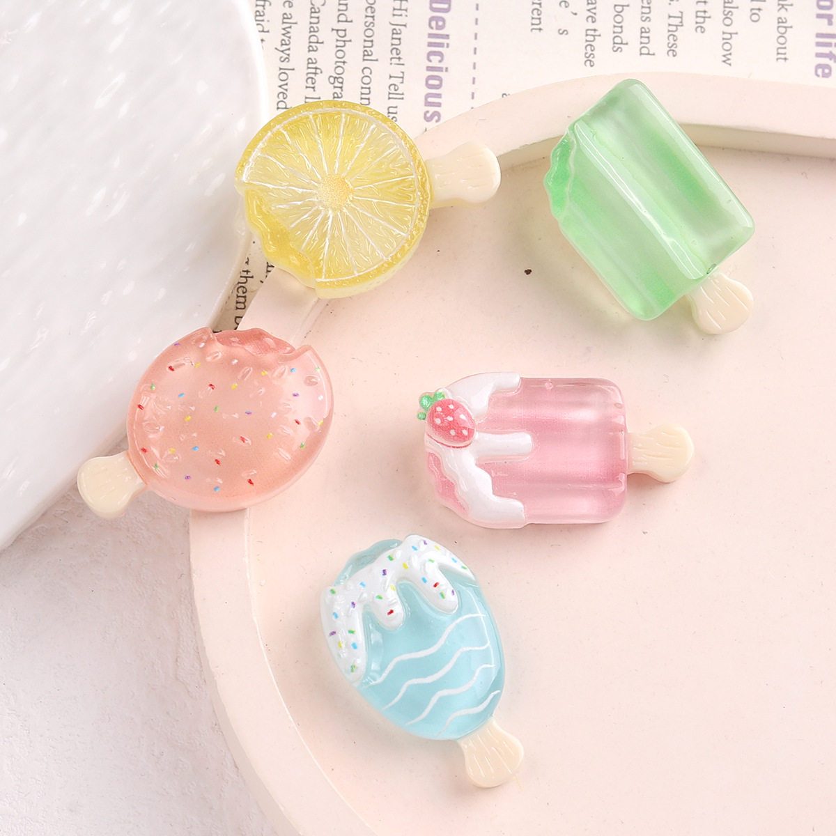 卡通diy树脂配件饰品水果雪糕奶油胶手工制发夹饰手机壳鞋扣配饰,淘宝优惠券,粉丝福利购,淘宝优惠卷