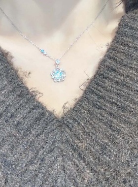 夏日海洋之星项链女2025新款小众设计清新甜美精致锁骨链
